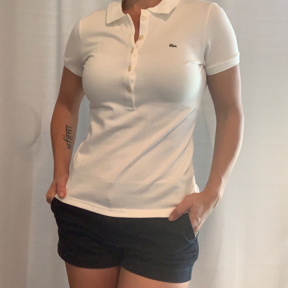 Lacoste white classic size 40